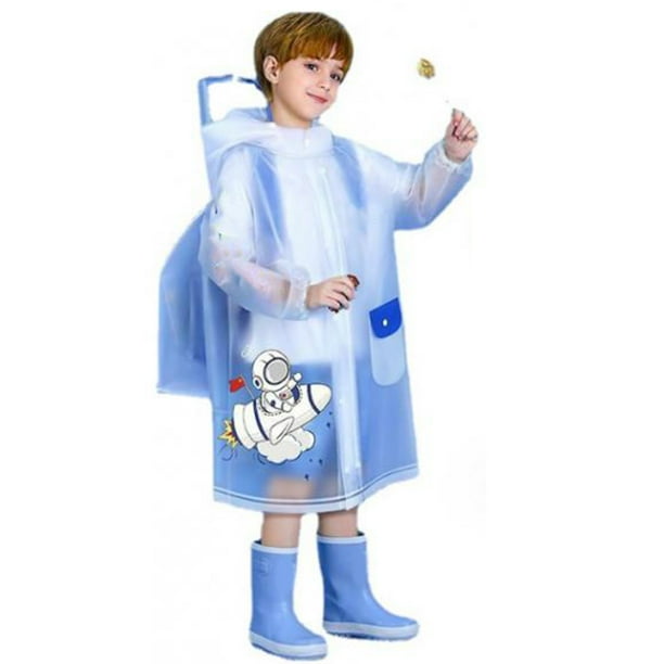Chubasquero Para Niños, Chaqueta Impermeable Para La Lluvia Para Niños, Cómoda Para Senderismo