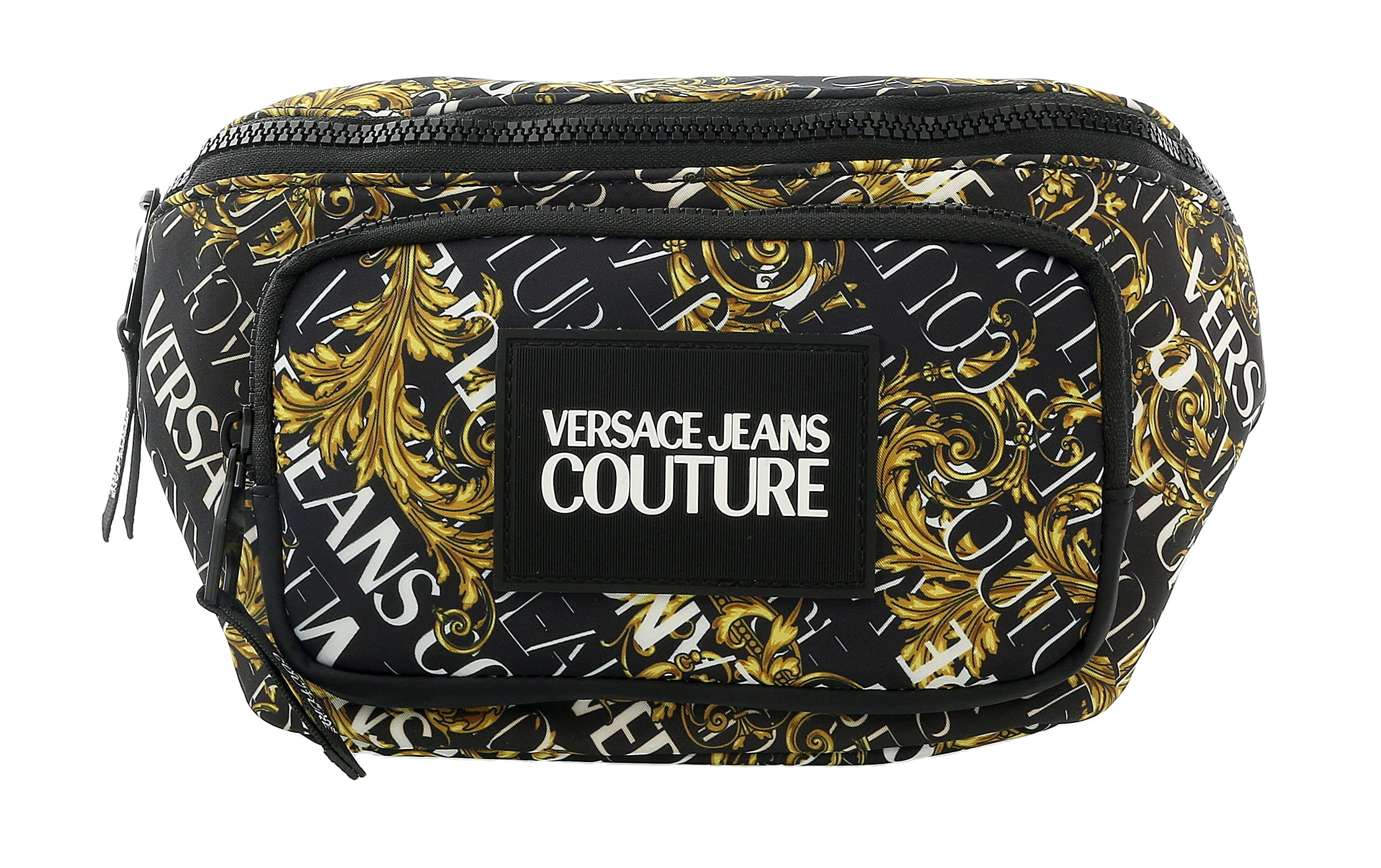Versace Jeans Couture Black Gold Leather Baroque Morocco Ubuy