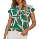 thumbnail image 2 of Camisetas de Manga Corta para las Mujeres Casual Cómodo Imprimir V-Cuello Camiseta de la Blusa Superior, Camisetas de Manga Corta para las Mujeres, 2 of 5