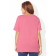 thumbnail image 2 of Catherines Women's Plus Size Suprema Lace-Up Tee, 2 of 6
