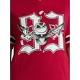 thumbnail image 4 of Nightmare Before Christmas Women's Graphic Jersey Tee with Short Sleeves, Sizes XXS-XXL, 4 of 5