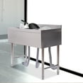 thumbnail image 4 of Heavy Duty Three 3 Compartment Sink Stainless Steel Commercial Kitchen Bar Sink, 4 of 18