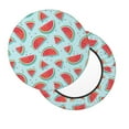 thumbnail image 2 of Honeii Watermelon Bar Stool Covers – Perfect Fit for 12" to 14" Round Stools, Crease-Resistant, Stretchy, Washable & Dustproof Seat Slipcovers-14 inch, 2 of 7