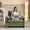 Green, variant on Melocadol Oversized Ergonomic Accent Arm Chair, High Density Foam Single Lounge Sofa, 350 LBS Weight Capacity, Upholstered Leisure Chair for Living Room Bedroom, Beige