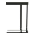 thumbnail image 3 of Schofield Adjustable Metal Side Table with Hidden Storage, Sand Black and Light Gray, 3 of 9