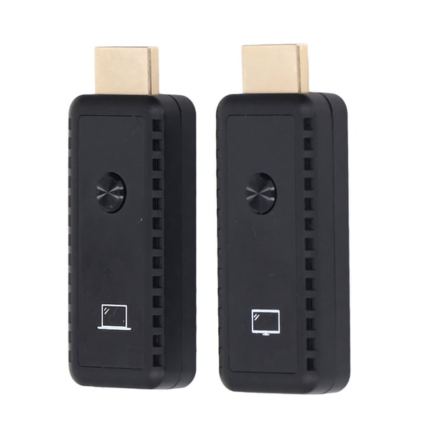 Kit de Extensor de Interfaz Multimedia HD Inalámbrico, enchufe 5g y reproducción de la interfaz interfaz multimedia transmisor y receptor para televisores cajas para televisores para televisores