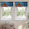 thumbnail image 2 of LALILO Kitchen Curtain Valance Castle Scottish Castle Scotland Rod Pocket Window Curtain 52"x 18" Set of 2, 2 of 7