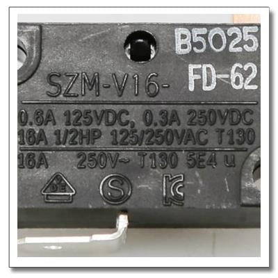 GE WB24X830 Range Oven Door Switch - OEM Part