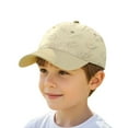 thumbnail image 3 of Tfken Baby Sun Hat For Boys Girls Toddler Dinosaur Print Baseball Cap Adjustable Kids Hat For Outdoor Daily Casual Wear Khaki Size 1-3 Years, 3 of 6