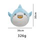thumbnail image 2 of Muñeca de peluche para cosplay con forma de delfín, 30 cm, en algodón y felpa, 2 of 2