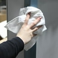 thumbnail image 6 of Arkwright Bulk Case of 400 Microfiber Cleaning Rags (8 Boxes of 50 Each), 12 x 12, White, 6 of 7