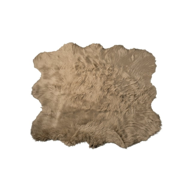Luxe Gordon Tapis en Fausse Peau de Mouton Sexto / 5'x6'