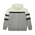 thumbnail image 5 of Men's-Mitchell & Ness  Heather Gray Miami Dolphins Head Coach Vintage Logo Pullover Hoodie, 5 of 7