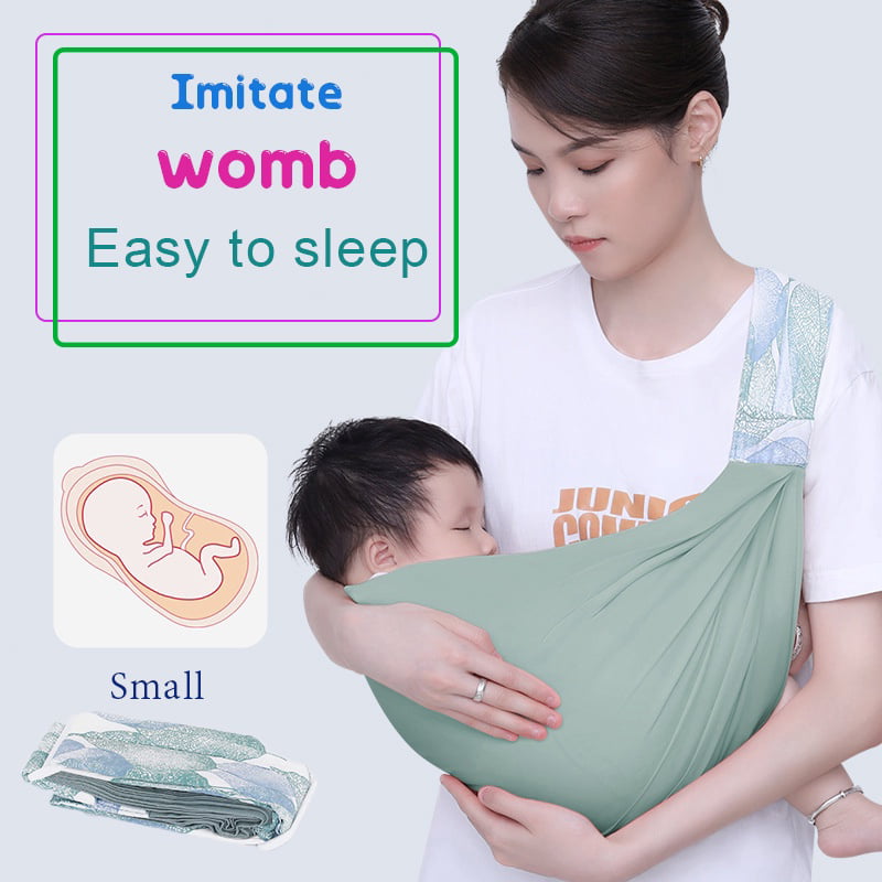 Baby Wrap Cotton Carrier Sling Thick Safe Nursing Cover Adjustable Breathable 
