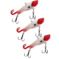 thumbnail image 3 of 3 uds doble cola cebo suave simulación Artificial realista señuelo para pesca en hielo Tackle2 # YUNYI BRAND  Deportes, 3 of 8