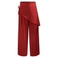 thumbnail image 4 of Krdevn Womens Pants - Casual High Waisted Wide Leg Pants Comfortable Flowy Trousers with Pockets for Everyday Wear,Pants for Women,Size:L, 4 of 4