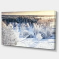 thumbnail image 2 of Panorama d'Hiver Magnifique - Grande Impression sur Toile, 2 of 4