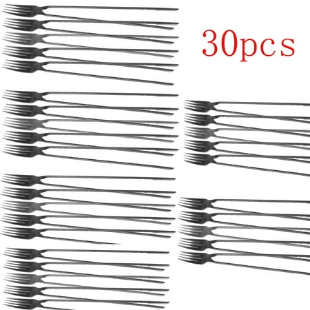 

SNGMN 10-Piece Portable Black and Red Disposable Plastic Chopsticks-Fork Combo for Multifunctional Tableware Use (B)
