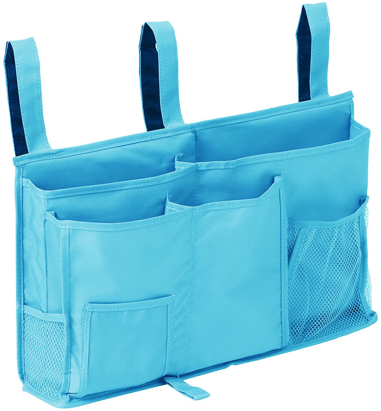 Used for Books 2PCS Fabric Storage Hanging Bag Wall-mounted Dormitory Bedside Sundries Hanging Basket EACHPT Bed Pocket Canvas Storage Hanging Pocket Mobile Phones