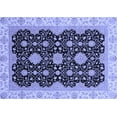 thumbnail image 1 of Ahgly Company Indoor Rectangle Oriental Blue Traditional Area Rugs, 4' x 6', 1 of 4