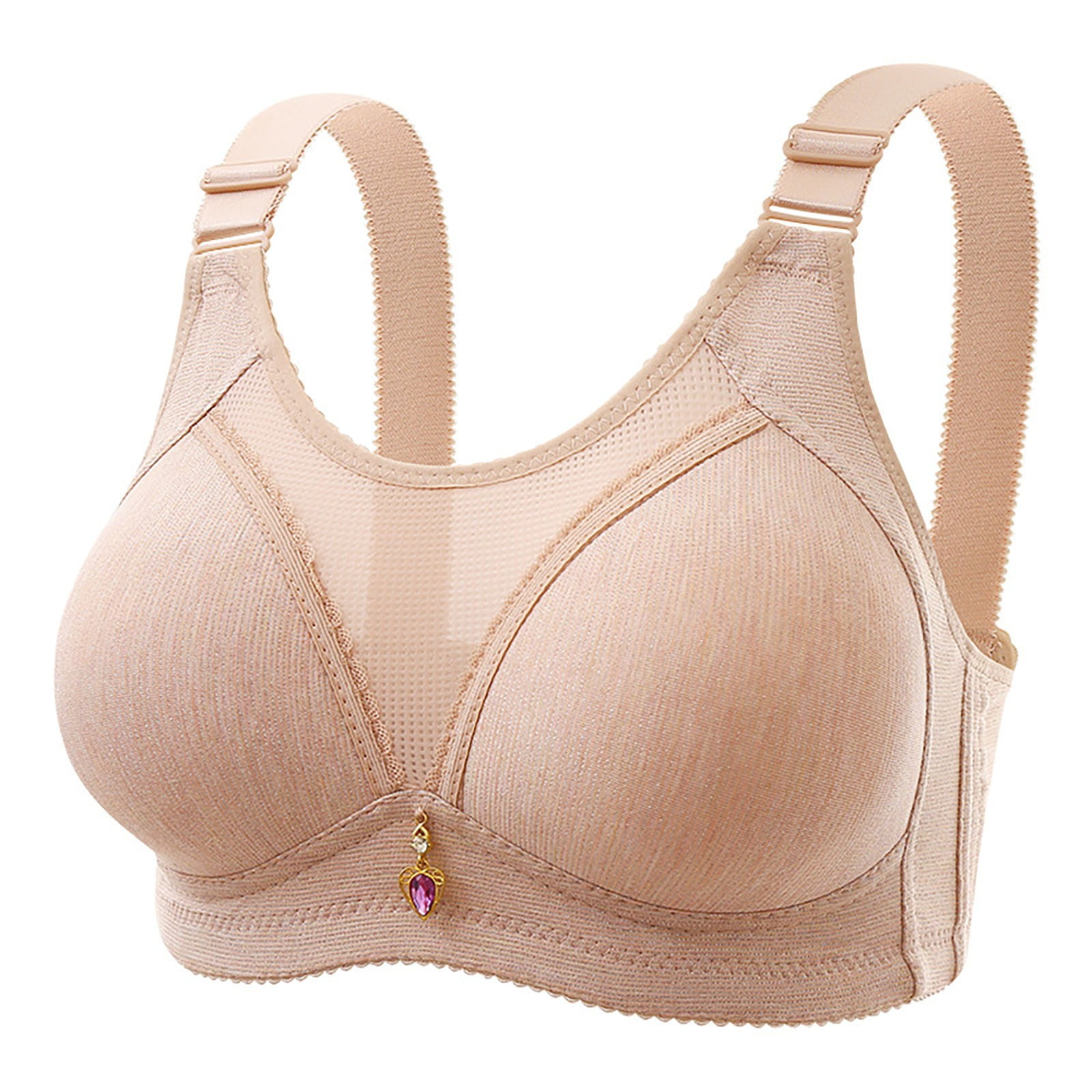 TomTiger Women Sports Bra High Impact With Removable Padded