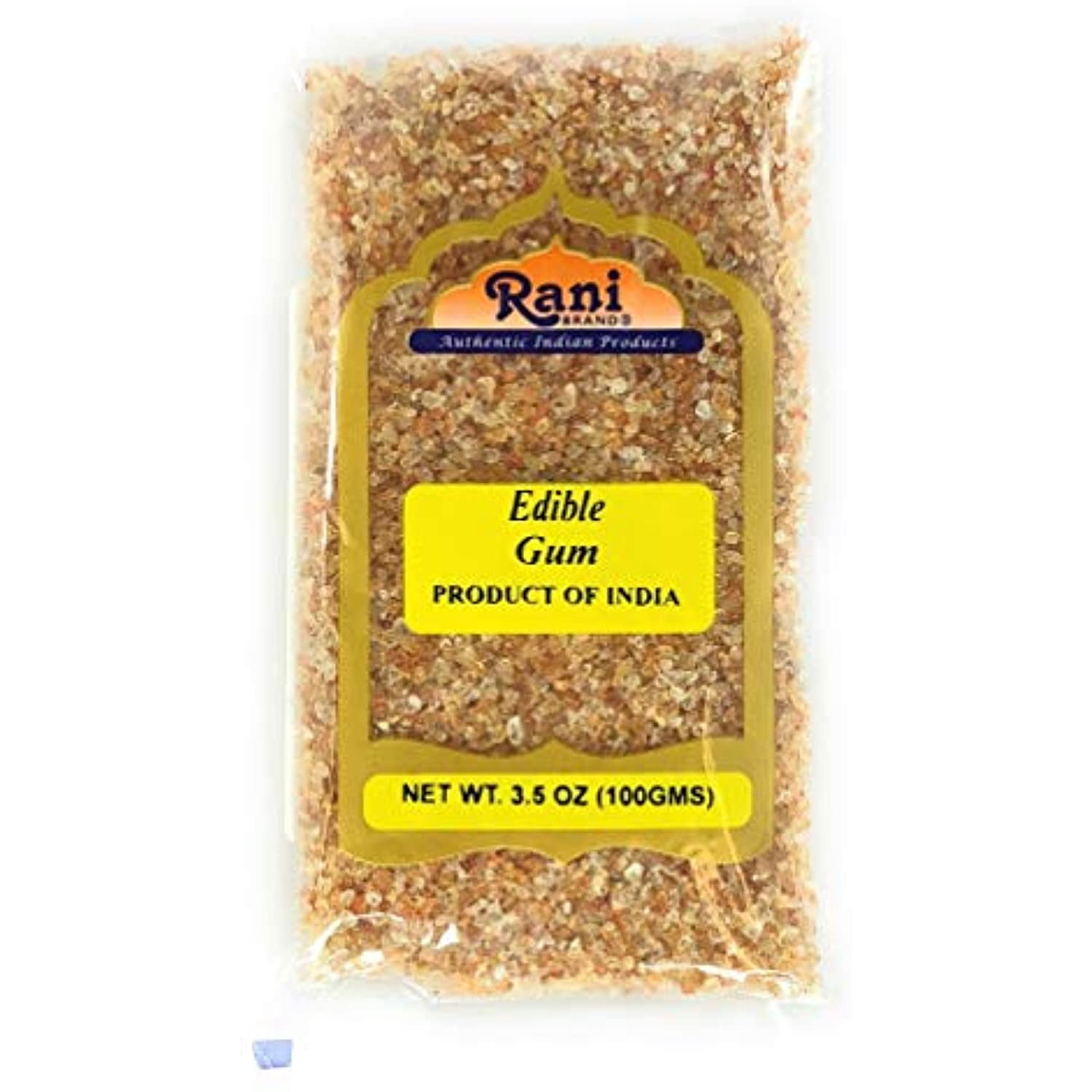 Rani Edible Gum Whole (Arabica Gum) 3.5oz (100g) ~ All Natural, Salt-Free | Vegan | No Colors | Gluten Free Ingredients | NON-GMO | Indian Origin
