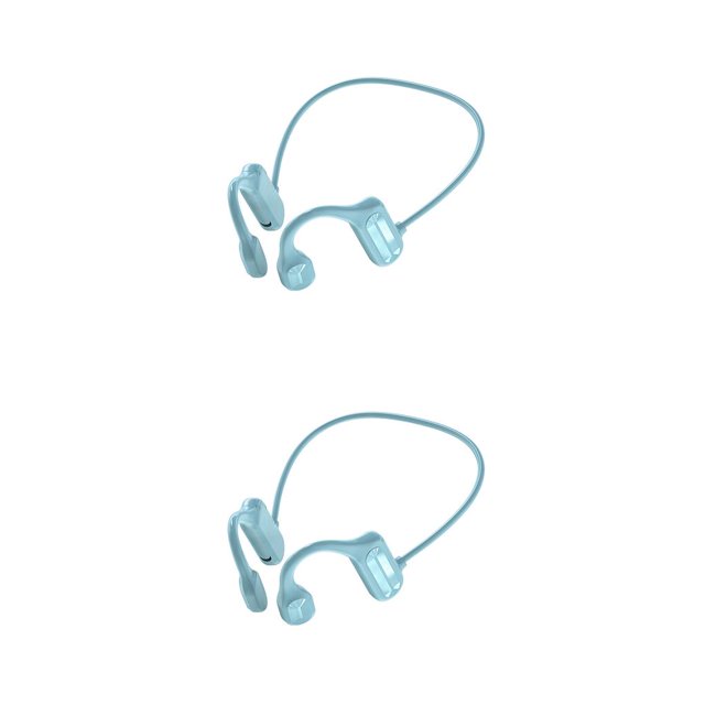 Monstrate Auriculares de conducción ósea, inalámbricos, recargables, compatibles con Bluetooth, V5.2, auriculares con gancho para la oreja, auriculares Type2 NO2