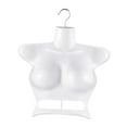 thumbnail image 4 of Kuntesetty Hanging Mannequin Torso Female Clothing Accessories Hollow Back Mannequin Hanger White, 4 of 9