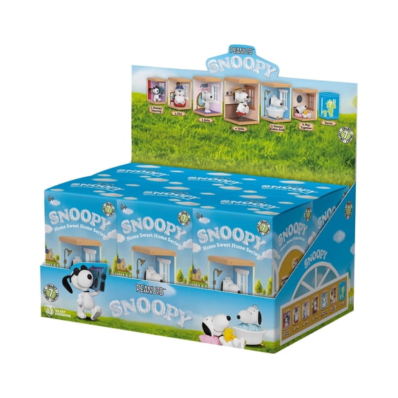 Snoopy YuMe Hero Box Blind Box Home Sweet Home Series - Case of 6