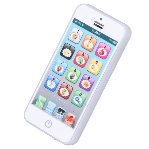 Téléphone Mobile Jouet Téléphone Jouet Bébé Téléphone Mobile Jouet Simulation en Forme Musique Claire Lumière Cool Téléphone Mobile Anglais Jouet Blanc Téléphone Mobile Jouet Téléphone Jouet Bébé Téléphone Mobile Jouet Simulation en Forme Musique Claire Lumière Cool Téléphone Mobile Anglais Jouet Blanc