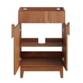 thumbnail image 6 of Modway Miles 24" Wood Bathroom Vanity Cabinet with Tapered Legs in Walnut, 6 of 9