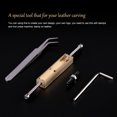 thumbnail image 4 of Easy To Use  , Leather , Comfortable To Grip Leather Craft Professionals For Wallet Leather Craft Lover Handbag, 4 of 8