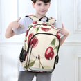 thumbnail image 6 of FORMRS School Backpack 17" Student Travel Bag with Laptop Compartment, Cute Cherry, 6 of 7