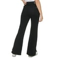 thumbnail image 2 of Calvin Klein Women's High Rise Flared Slit Hem Jeans Black Size 27, 2 of 4