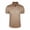Khaki, variant on Fewfanhot Men's Big and Tall Solid Color Block Golf T Shirt, V Neck Collared Short Sleeve Stretch Pullover Casual Athletic Top, S-3XL