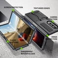 thumbnail image 6 of Full Body Protective Phone Case for Samsung Galaxy Z Fold 4 5G 2022, Heavy Duty Protective Shockproof Z Fold 4 Case Cover [Dual Layer][Hard PC Back] with Inner Kickstand, 6 of 6