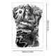 thumbnail image 3 of Adhesivo Impermeable De Espalda Completa Arte falso tatuaje Buda estatua cuerpo grande tatuaje dragón pez para niños niñas amante Wdftyju Libre de BPA, 3 of 3