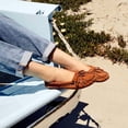 thumbnail image 7 of Minnetonka Women's Kilty Suede Hardsole Moccasins Brown, 8 W US, 7 of 7