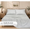 thumbnail image 2 of RUVANTI Flannel Sheets Twin XL Size 3 Pcs - 100% Cotton Double Brushed Bed Sheets, Deep Pockets 16 Inches, All Seasons Breathable, Extra Soft & Comfy Twin XL Sheet Sets, Weeping Willow, 2 of 6