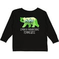 thumbnail image 3 of Inktastic Smoky Mountains, Tennessee Mountains and Bear Shape Boys or Girls Long Sleeve Toddler T-Shirt, 3 of 5