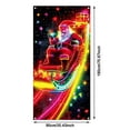 thumbnail image 2 of TIELUTT Porte d'Entrée Couverture de Porte Fluorescente Bannière de Porte Fluorescente Activée Lueur Nocturne Bannières Jour Commémoratif pour Extérieur Bannière Joyeuses Pâques pour Cheminée Drapeau Vol 2 Bannière Alphabet pour Chambre d'Enfant Drapeau, 2 of 3