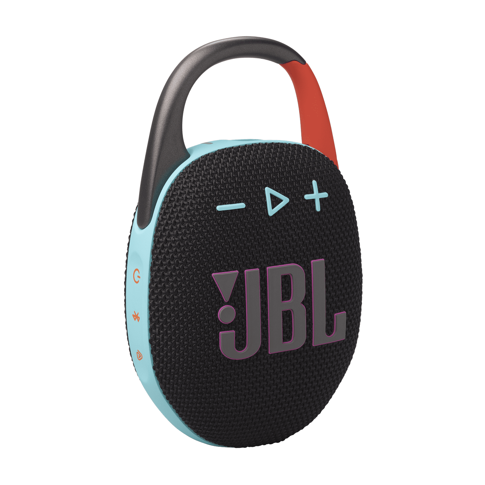 JBL Clip 5 Black Orange Portable Bluetooth Speaker