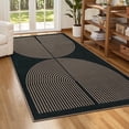 thumbnail image 6 of RUG ROBOT 4'x6' Easy Jute Rug, Washable Non Slip Indoor Outdoor Rug, Area Rug for Living Room, Bedroom, Backyard, Farmhouse Carpet for Office Entryway Backyard, 6 of 8
