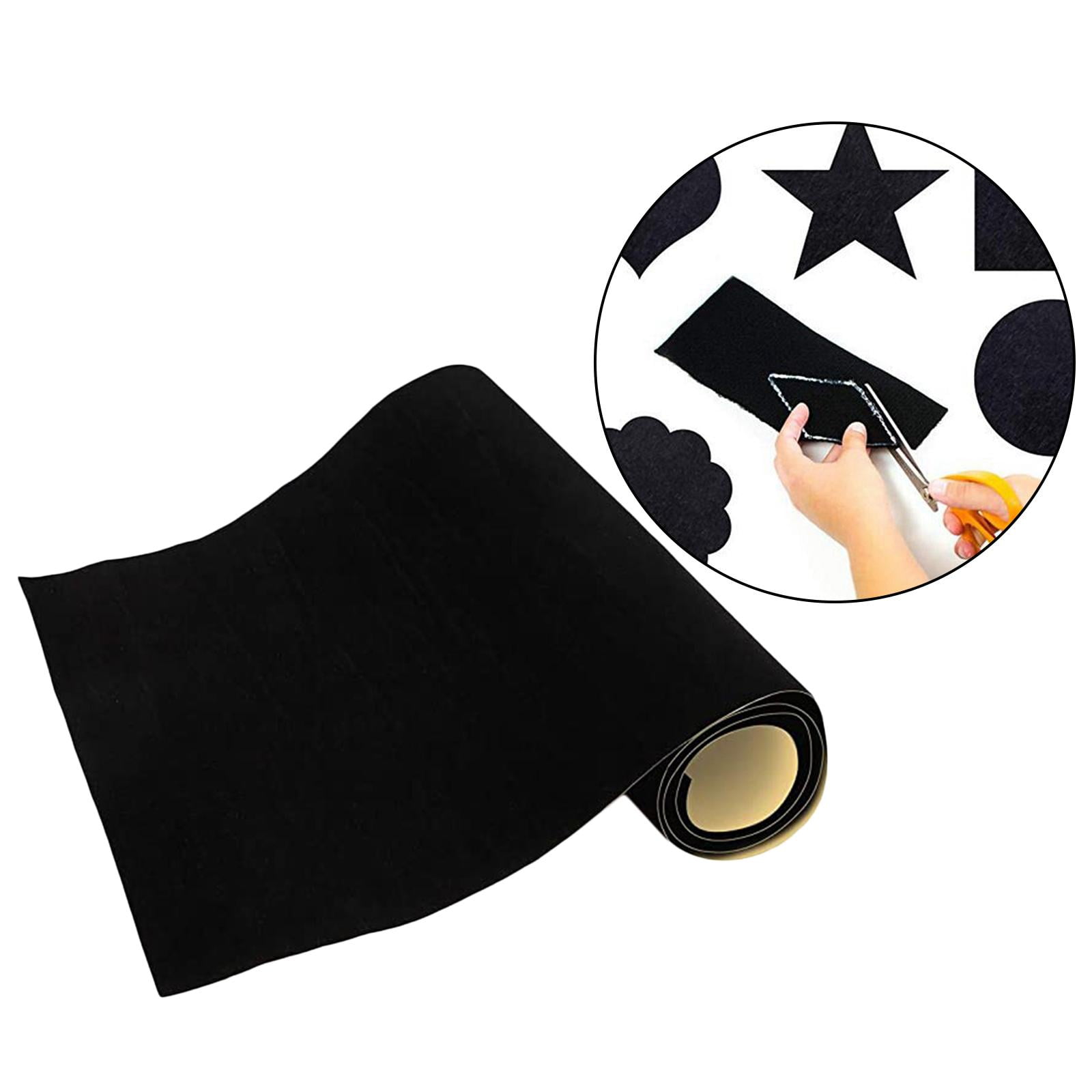 GUOOL 3x Self Adhesive Velvet Flocking Liner, Felt Fabric Adhesive Sheets for Art & Crafts, Jewelry Box Liner, Soft Velvet Liner for Drawer, Photo Fr