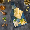 thumbnail image 5 of Fantasy Cutting Board, Castle on Clouds at Moon Night Scary Gothic Fiction Medieval Themed Evil Graphic, Tempered Glass Cutting and Serving Board, Wine Bottle Shape, Dark Blue, by Ambesonne, 5 of 5