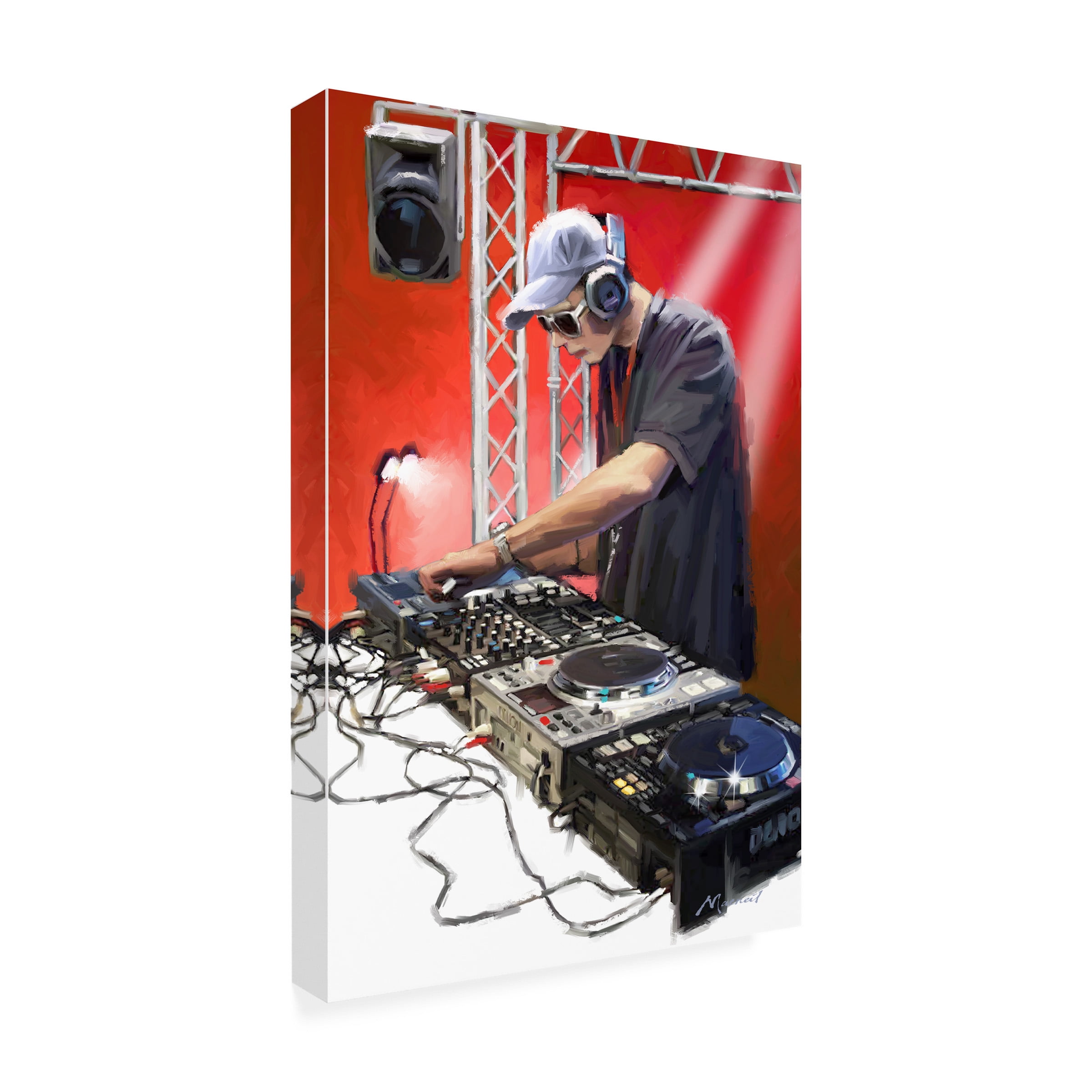 The Macneil Studio 'DJ' Canvas Art