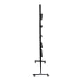 thumbnail image 5 of Champagne Glass Holder for Party, 5-Tier Metal Champagne Flutes Display Stand, Champagne Wine Glass Holder with Swivel Casters, 5 of 8