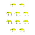 thumbnail image 3 of Soidarity Mini señuelos de pesca de 5cm, operación Simple, Control preciso, acero de alto carbono, punta de gancho afilado, sistema de Tipo 2 10piezas, 3 of 6