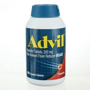 Advil Pain Reliever (NSAID) Fever Reducer Ibuprofen Tablets, 200 mg, 300 Ct
