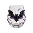 thumbnail image 2 of Halloween 2D Flat Print Stemless Glasses Drinking Glasses 15oz Boost Halloween Atmosphere Easy Daily Maintenance Sturdy Glass Drinkware for Party Daily Use (1PC), 2 of 7